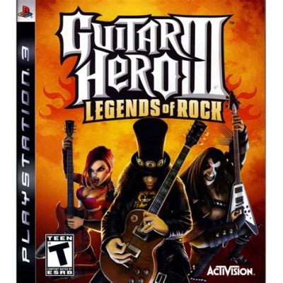 Guitar Hero III: Legends of Rock – Trò chơi âm nhạc đầy thử thách và cháy bỏng niềm đam mê!