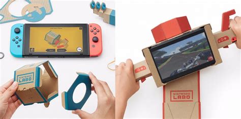 Nintendo Labo: Xây dựng và khám phá thế giới với Cardboard!